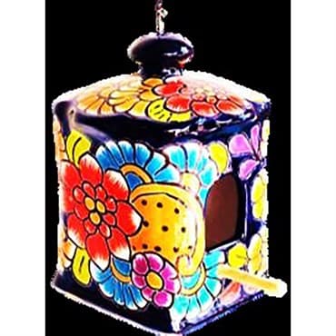 Talavera Bird House Square #3 — photo 1 of 2