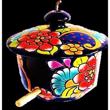 Talavera Bird House Cylinder — photo 1 of 2