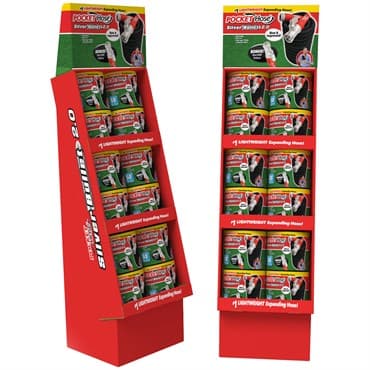 Telebrands 12pc 50' Pocket Hose Silver Bullet 2.0 Floor Display — photo 1 of 2