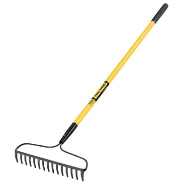 Truper Forged Bow Rake 16 Tine With Fiberglass Handle — photo 1 of 2