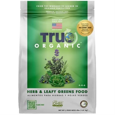 True Organic 4# Herbs & Leafy Greens Food — photo 1 of 2