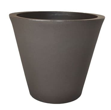 Tusco 24" Cosmo Round Planter Espresso — photo 1 of 2