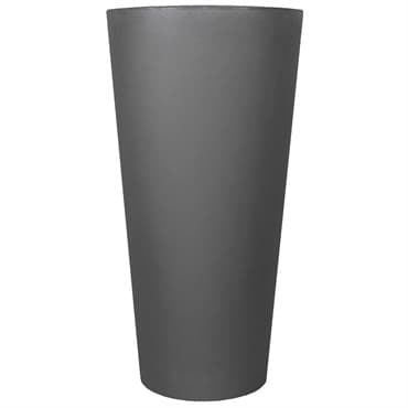 Tusco 20" Cosmo Tall Round Planter Slate — photo 1 of 2