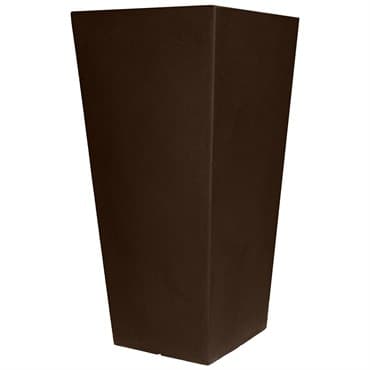 Tusco 26" Cosmo Tall Square Planter Espresso — photo 1 of 2