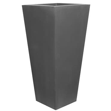 Tusco 26" Cosmo Tall Square Planter Slate — photo 1 of 2