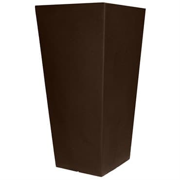 Tusco 32" Cosmo Tall Square Planter Espresso — photo 1 of 2