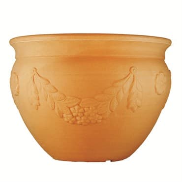 Tusco 14" Garland Bowl Washed Terra Cotta — photo 1 of 2