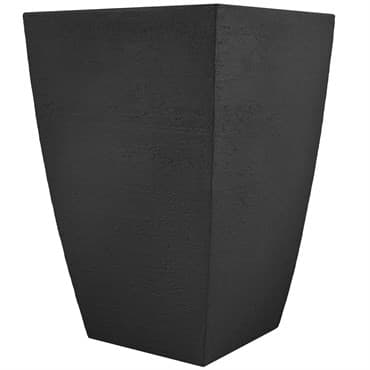 Tusco 19" Modern Tall Square Planter Slate — photo 1 of 2