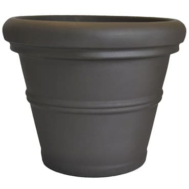Tusco 36" Rolled Rim Planter Espresso — photo 1 of 2