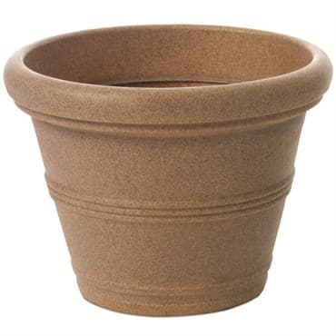 Tusco 36" Rolled Rim Planter Sandstone — photo 1 of 2