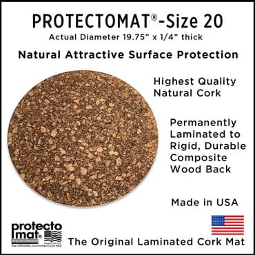 Protecto Mat 20" Round — photo 1 of 2