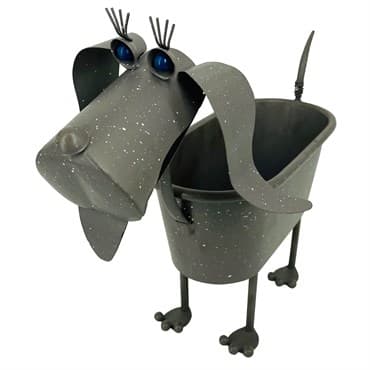 VCS 11" Brown Dog Planter — photo 1 of 2