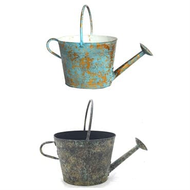 VCS 13" Oval KD Watercan Planters Vintage — photo 1 of 2