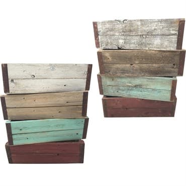 VCS 22.5" Wood Crates Assorted — photo 1 of 2