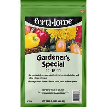 Fertilome 4# Gardeners Special 11-15-11 — photo 1 of 2