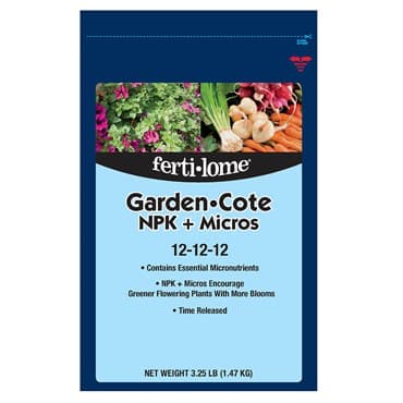 Fertilome 3.25# Garden Cote 12-12-12 Plant Food — photo 1 of 2