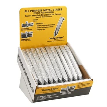 Valley View Metal Stake 4 Each 9" Stakes — photo 1 of 2