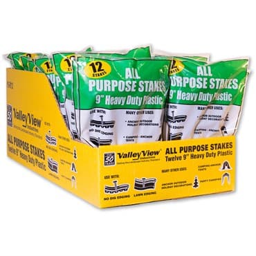 Valley View 12ct 9" Heavy Duty Poly Stake — photo 1 of 2