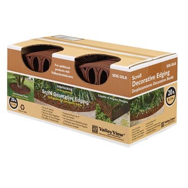 Valley View 20' Scroll Decorative Edging Light Brown — photo 1 of 2