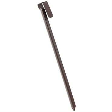 Valley View 1" x 4" Poly Board Metal Stake Brown — photo 1 of 2