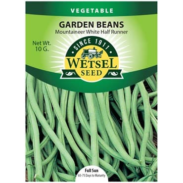 Beans, Mountaineer White Half Runner 10 Grams — photo 1 of 2