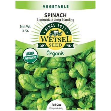 Spinach, Organic Bloomsdale 2 Grams — photo 1 of 2