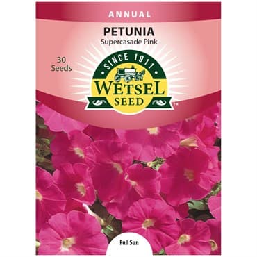 Petunia, Pink Supercascade 30 Seed Count — photo 1 of 2