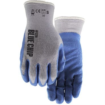 Watson Gloves Blue Chip Medium Natural Rubber Latex Coating — photo 1 of 2