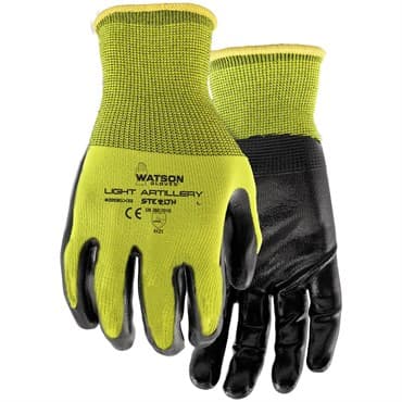 Watson Gloves 6pk Stealth Light Artillery Large Hi-Vis Yellow — photo 1 of 2