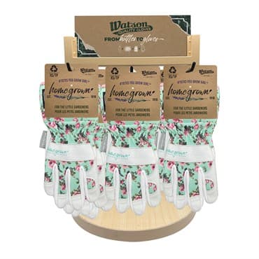 Watson Gloves 36pr Kids Glove Pre-Pack 6-Peg Spinner Rack — photo 1 of 2