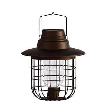 Woodlink Modern Farmhouse Solar Ligh Barn Cage Seed Feeder — photo 1 of 2