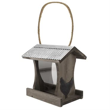 Woodlink Rustic Farmhouse Tall Hopper Feeder Galvanized Roof — photo 1 of 2