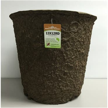 Western Pulp 13X12 Round Retail Container w/UPC, 5.52gal, 12/CS — photo 1 of 2