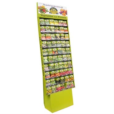 Wetsel 600PKT Vegetable Asst W/1 Floor Rack — photo 1 of 2