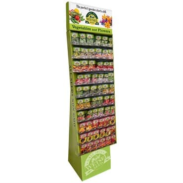 Wetsel 600PKT Veg/Flower Asst W/1 Floor Rack — photo 1 of 2