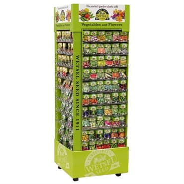 Wetsel 2400PKT Revolving 4 Panel Rack — photo 1 of 2