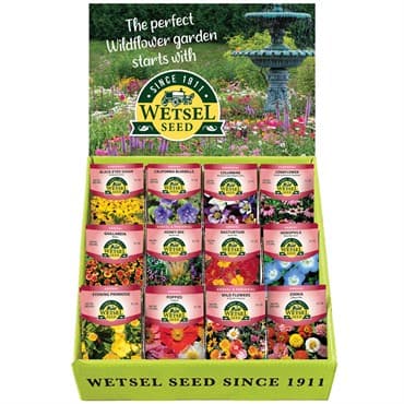 Wetsel 200pkt Wildflower Small Counter Display — photo 1 of 2