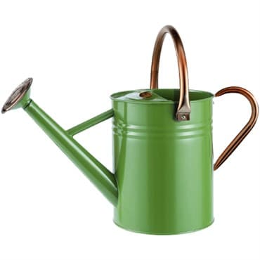 WSP 1 Gallon Watering Can w/ Copper Accents Tweed Green — photo 1 of 2