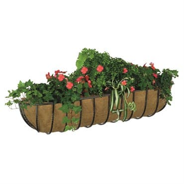 WSP 30" Blacksmith Wall Trough With Coco Liner — photo 1 of 2