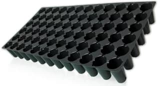 72-Cell Pack Round Plug Flat Insert — product photo