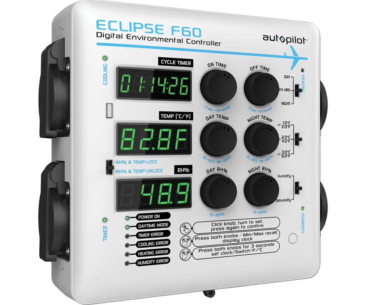 Autopilot ECLIPSE F60 Digital Environmental Controller — product photo