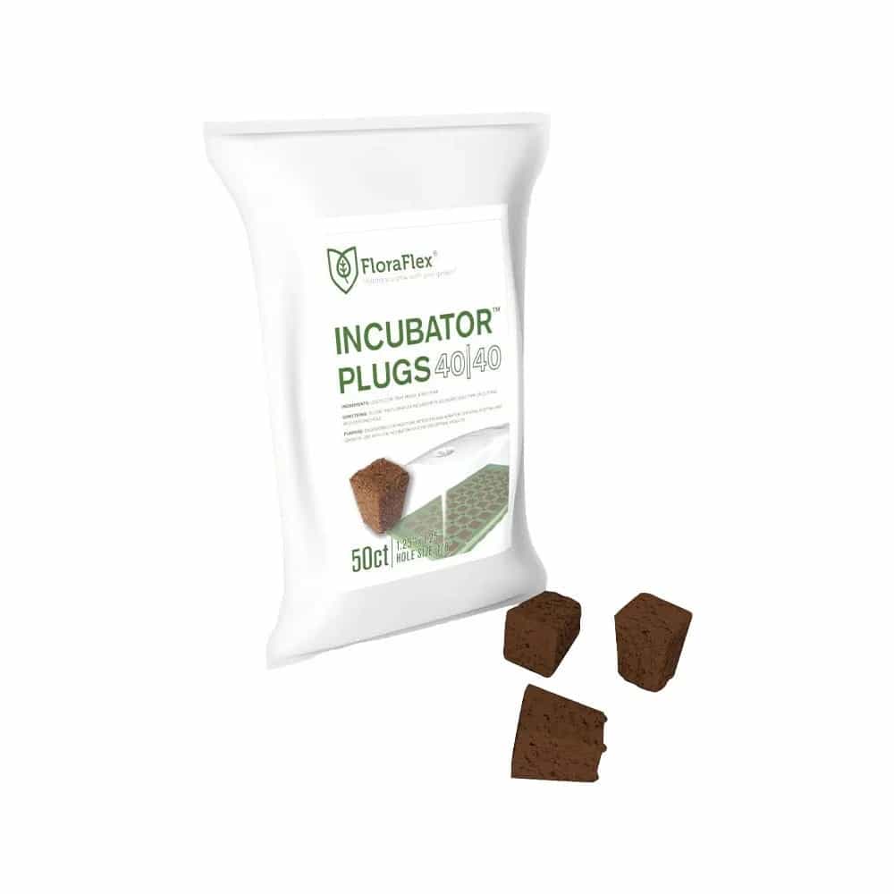 FloraFlex Incubator - 40|40 Coco Plugs 50pack